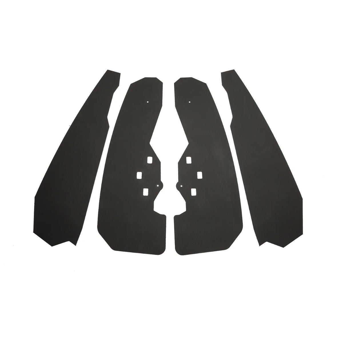 XKraft '14-'18 Polaris RZR XP 1000/Turbo Set of 4 Mudflaps