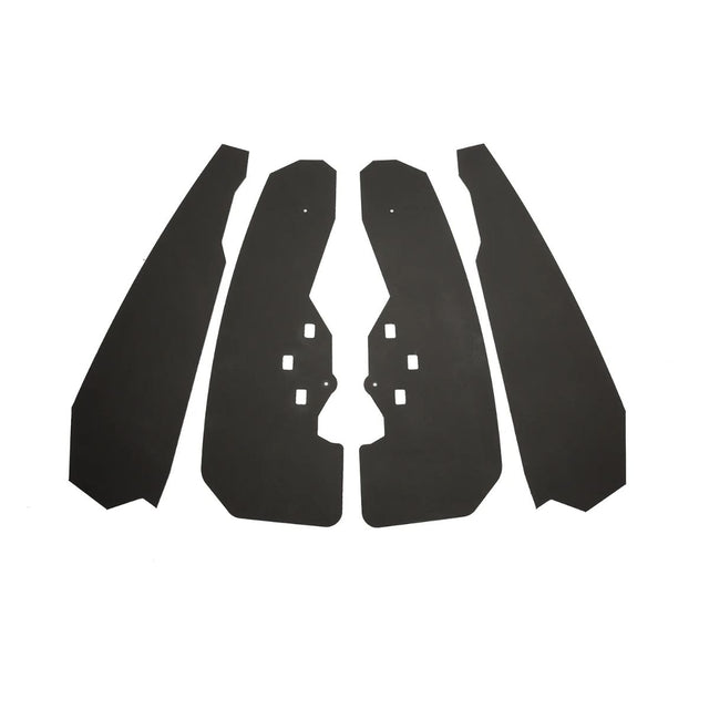 XKraft '14-'18 Polaris RZR XP 1000/Turbo Set of 4 Mudflaps