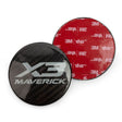 XKraft '17+ Can-Am Maverick X3 Carbon Fiber Hood Medallion