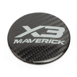 XKraft '17+ Can-Am Maverick X3 Carbon Fiber Hood Medallion