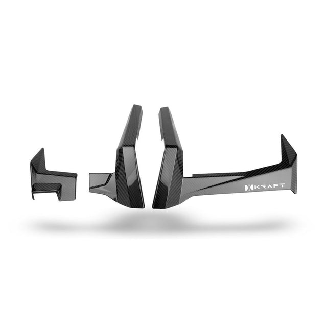XKraft '20-'24 Polaris RZR Pro/Turbo Carbon Fiber Dash Trim