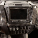 XKraft '20-'24 Polaris RZR Pro/Turbo Carbon Fiber Ride Command Surround