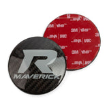 XKraft '24+ Can-Am Maverick R Carbon Fiber Hood Medallion