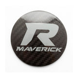 XKraft '24+ Can-Am Maverick R Carbon Fiber Hood Medallion