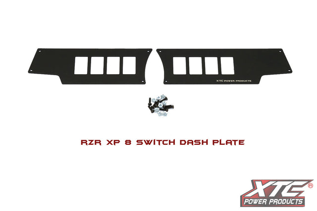 XTC '14-'18 Polaris RZR XP 1000/Turbo 8 Switch Dash Mounting Plate