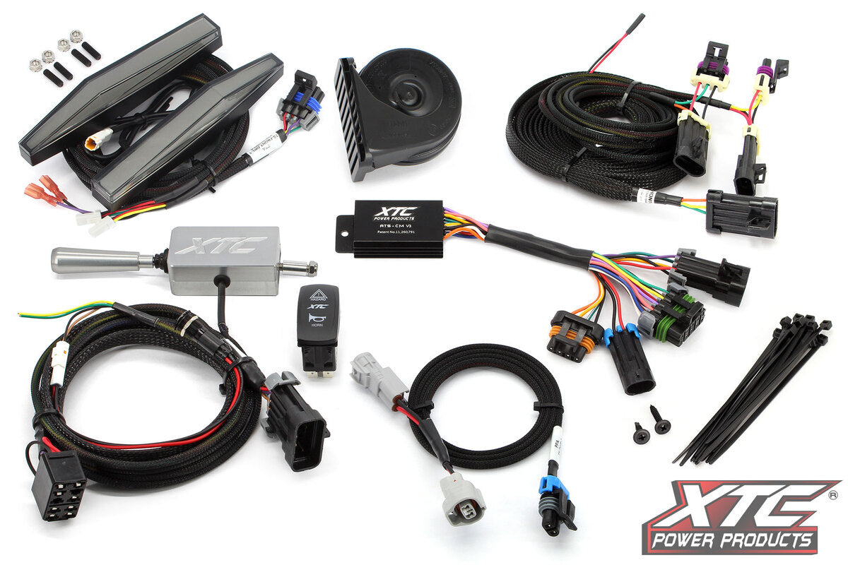 XTC '15-'26 Honda Pioneer Self-Canceling Turn Signal System w/ Billet Lever