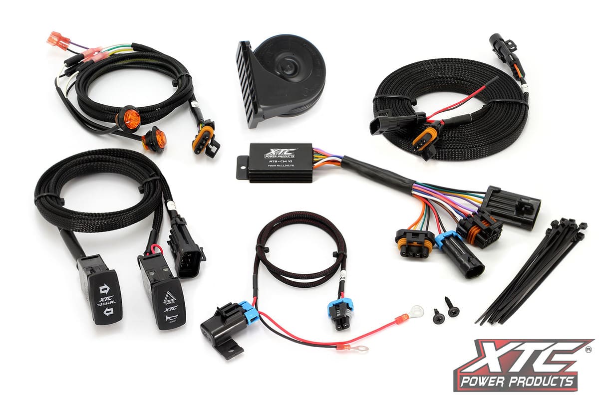 XTC '16-'23 Polaris RZR 900 Self-Canceling Turn Signal System w/ Horn