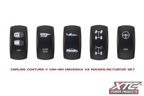 XTC '17-'26 Can-AM Maverick X3 Rocker Switch Cover Replacement