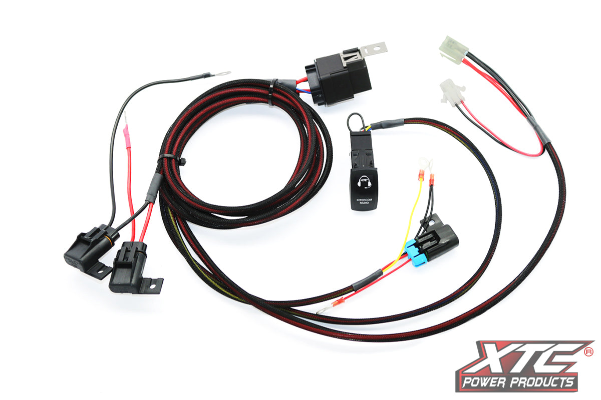 XTC '17-'26 Can-Am Maverick X3 Switch Power Control System for Radio & Intercom