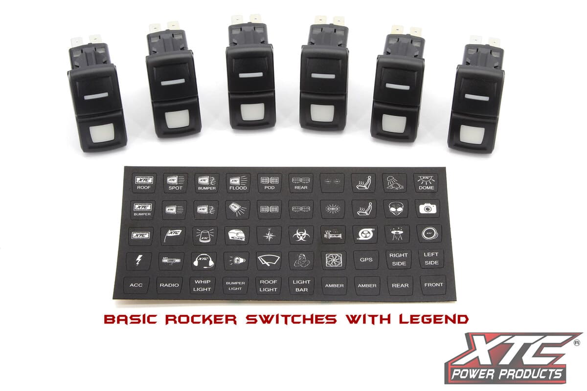 XTC '17-'26 Yamaha YXZ 6 Switch Power Control System