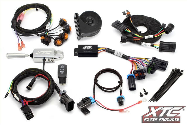 XTC '17+ Kawasaki Mule Pro Self-Canceling Turn Signal System With Billet Lever