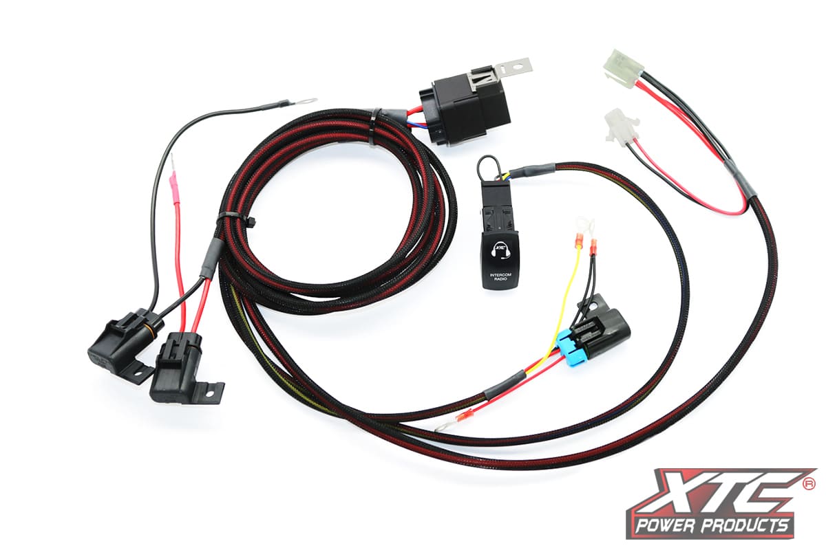 XTC '18-'21 Polaris RZR Turbo S 1 Switch Power Control System for Radio & Intercom