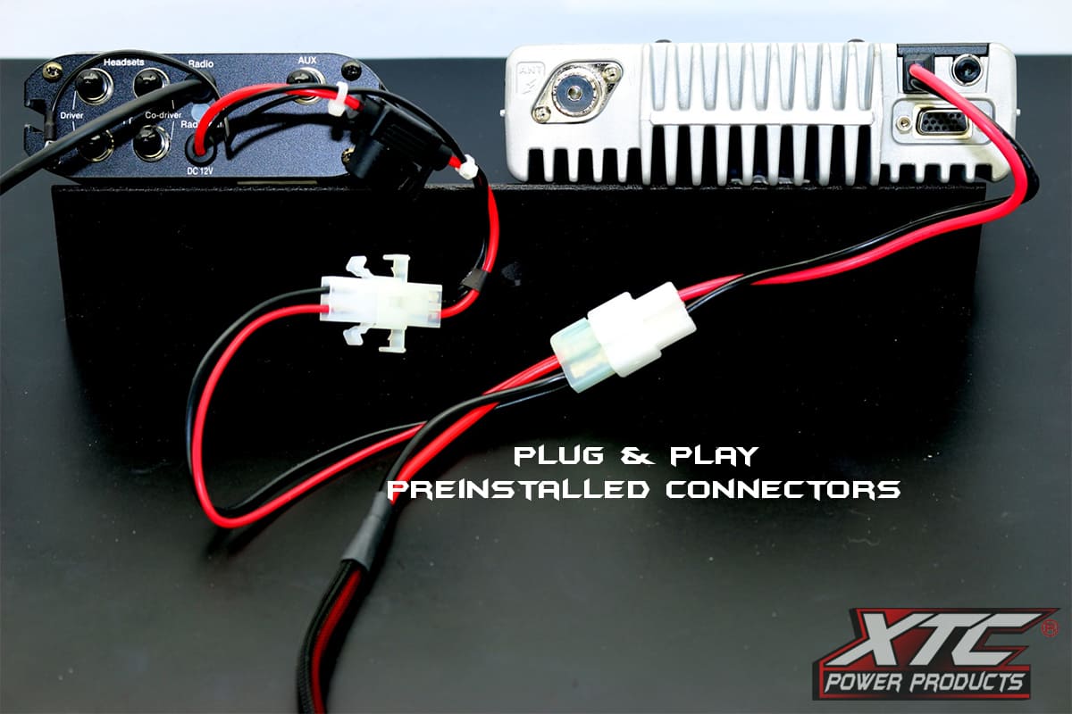 XTC '18-'21 Polaris RZR Turbo S 1 Switch Power Control System for Radio & Intercom