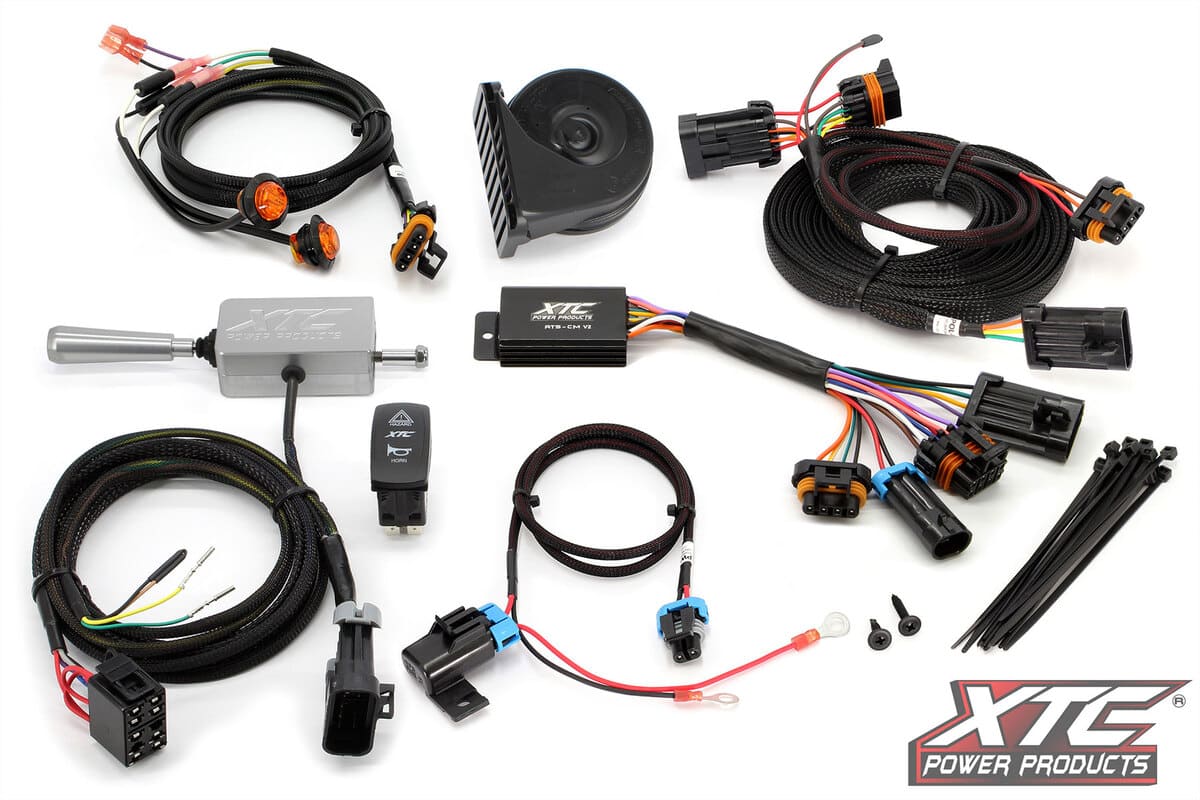 XTC '18-'23 Polaris RZR XP 1000/Turbo S Self-Canceling Turn Signal System w/ Billet Lever