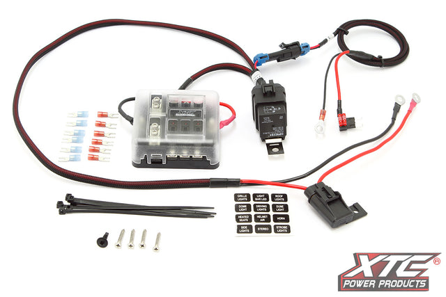 XTC 18-'26 Mahindra Roxor Plug & Play Keyed Fuse Block 35-Amp 6 Circuit