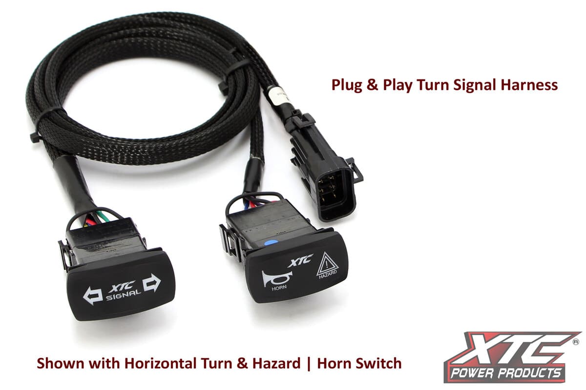 XTC '18-'26 Yamaha Wolverine Self-Canceling Turn Signal System w/ Horn
