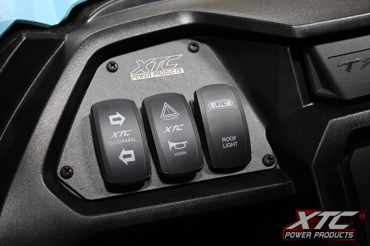 XTC '19-'26 Honda Talon 3 Switch Mounting Plate