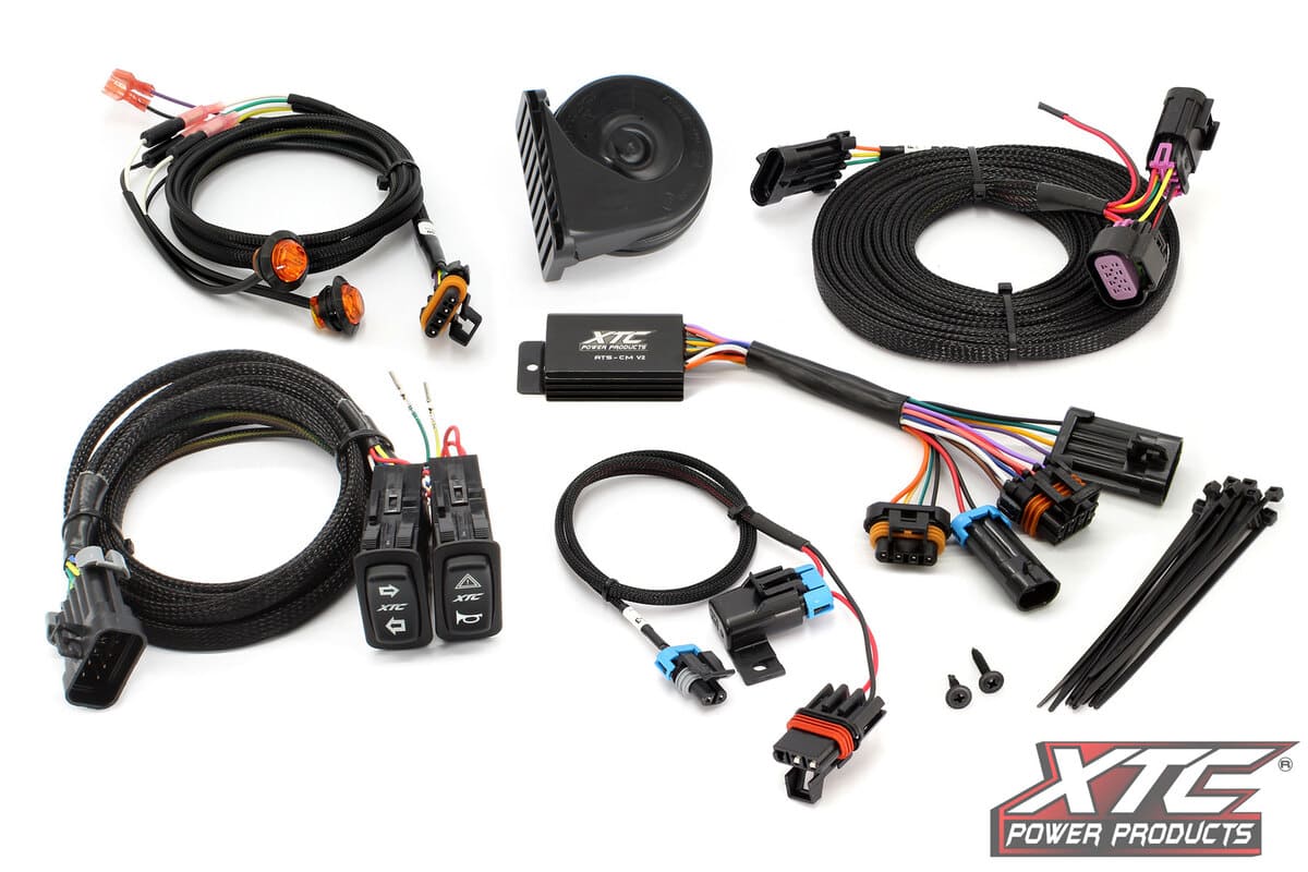 XTC '19-'27 Polaris Ranger XP 1000 Self-Canceling Turn Signal System with Horn