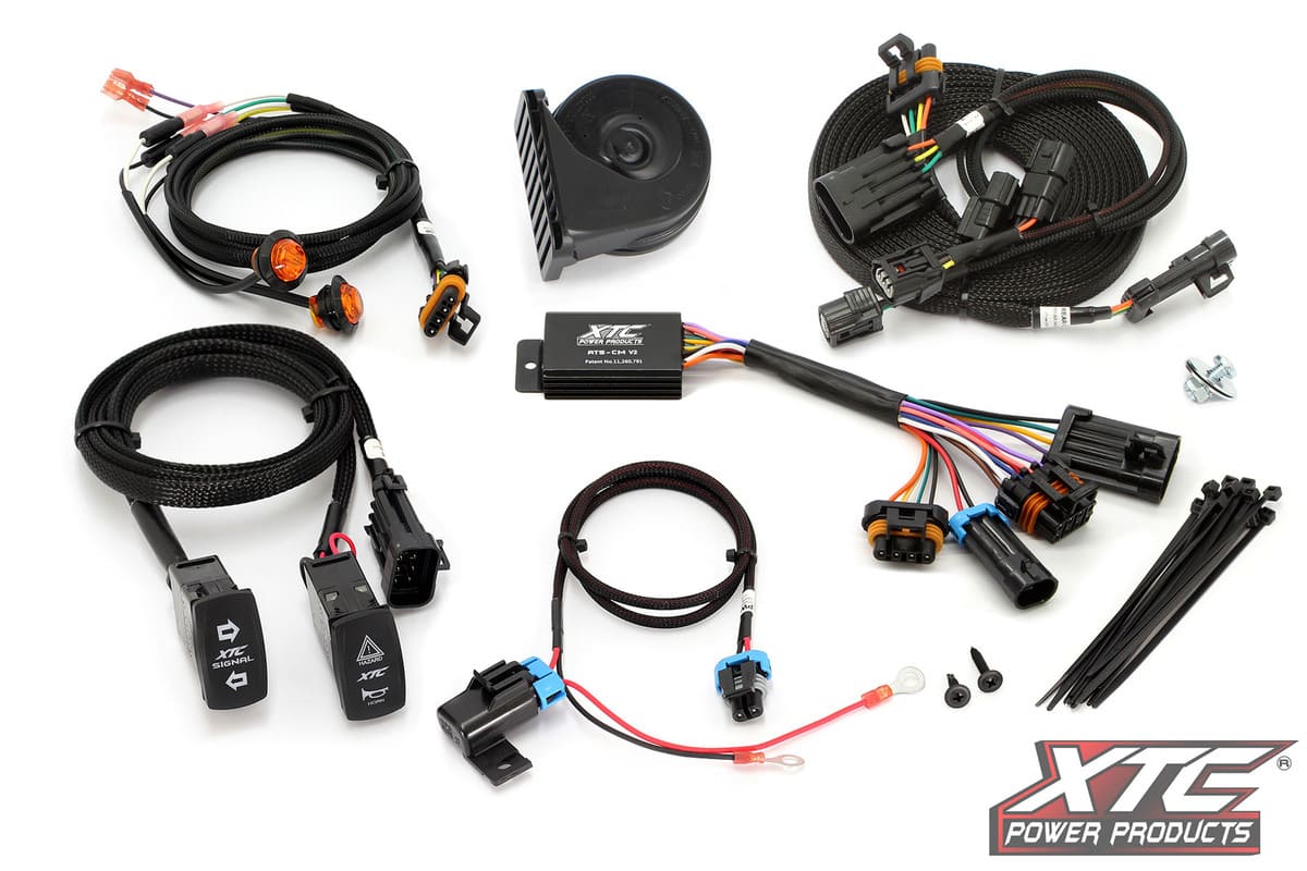 XTC '20-'26 Kawasaki KRX 1000 Self-Canceling Turn Signal System w/ Horn