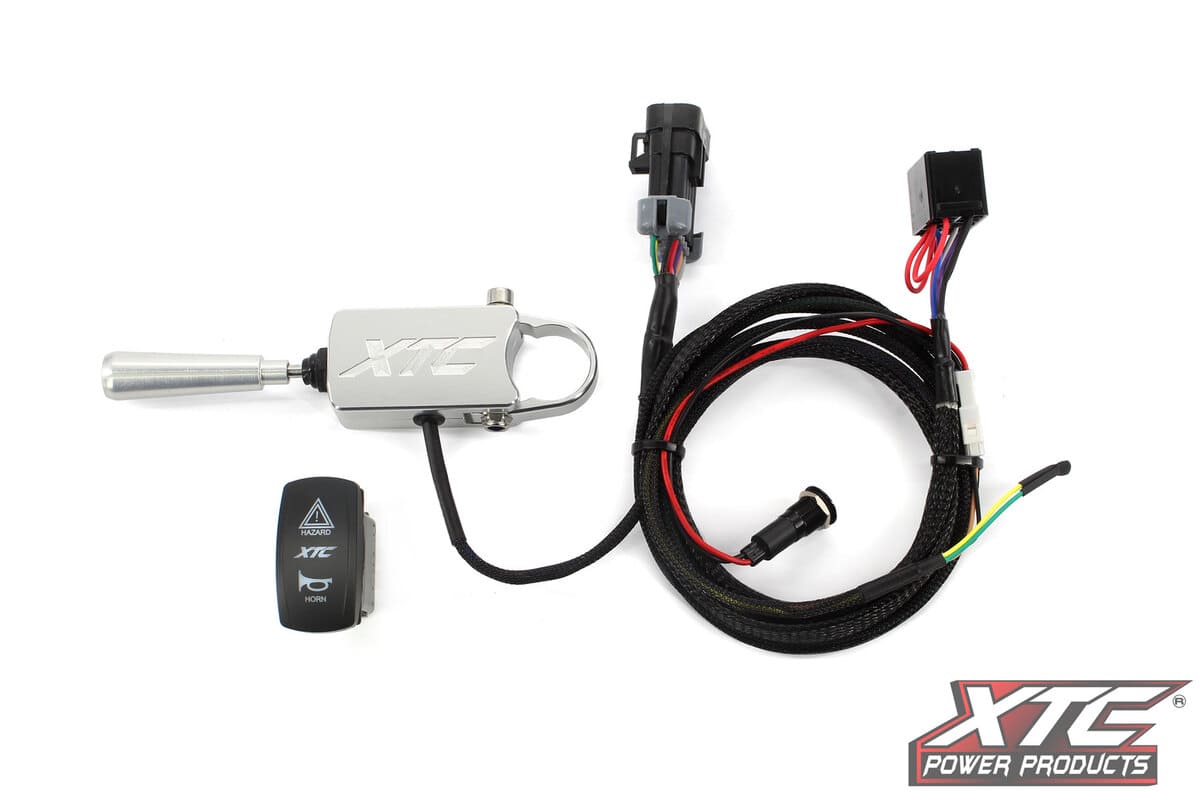 XTC '20-'26 Kawasaki KRX Self-Canceling Turn Signal System w/ Billet Lever