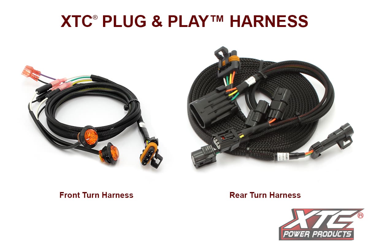 XTC '20-'26 Kawasaki KRX Self-Canceling Turn Signal System w/ Billet Lever