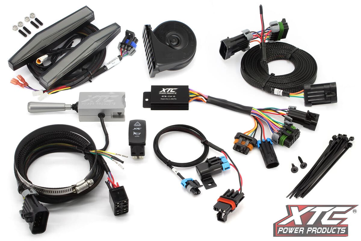 XTC '21-'24 Polaris RZR Pro XP/Turbo R Self-Canceling Turn Signal System w/ Billet Lever