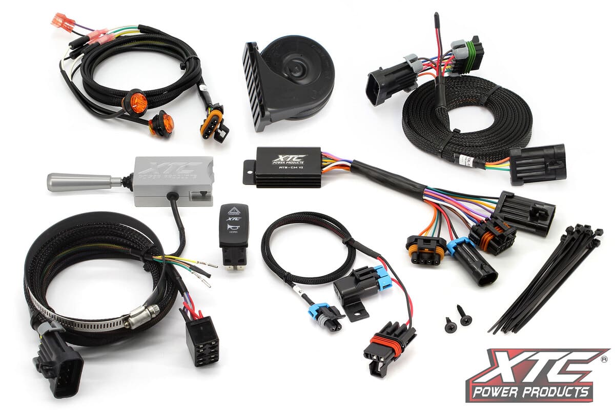 XTC '21-'24 Polaris RZR Pro XP/Turbo R Self-Canceling Turn Signal System w/ Billet Lever