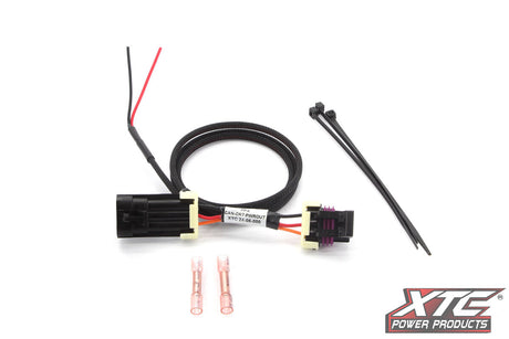 XTC '21-'26 Can-Am Commander License Plate & Whip/Tail Light Power Harness