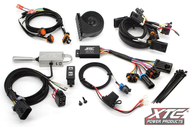 XTC '21-'26 Can-Am Commander Self-Canceling Turn Signal System w/ Billet Lever