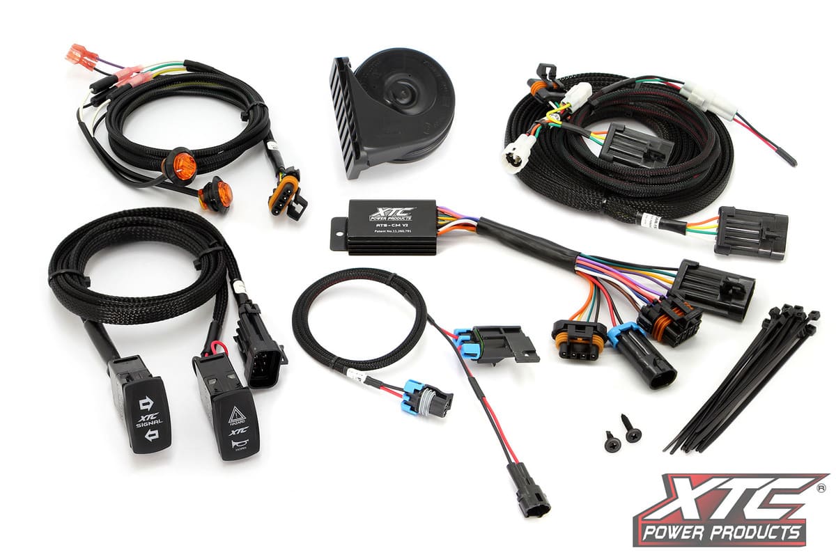 XTC '21-'26 Yamaha Wolverine RMAX Self-Canceling Turn Signal System w/ Horn