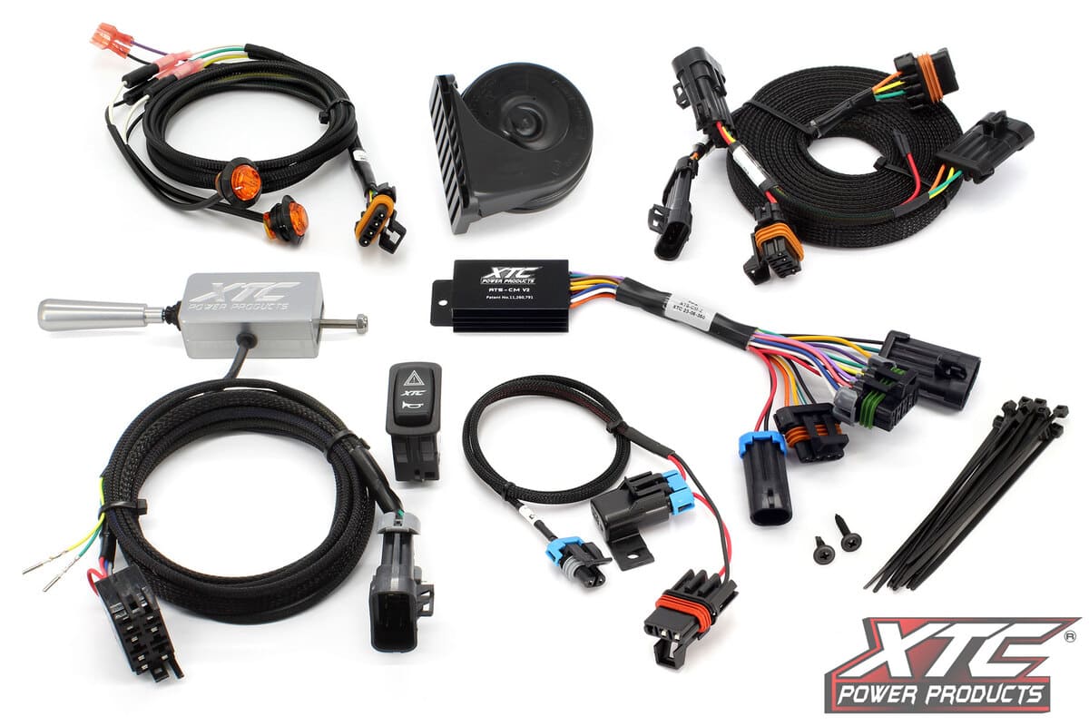 XTC '22+ Polaris Ranger SP 570 Self-Canceling Turn Signal System w/ Billet Lever