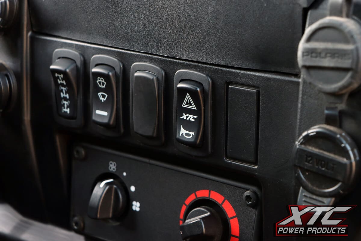 XTC '22+ Polaris Ranger SP 570 Self-Canceling Turn Signal System w/ Billet Lever