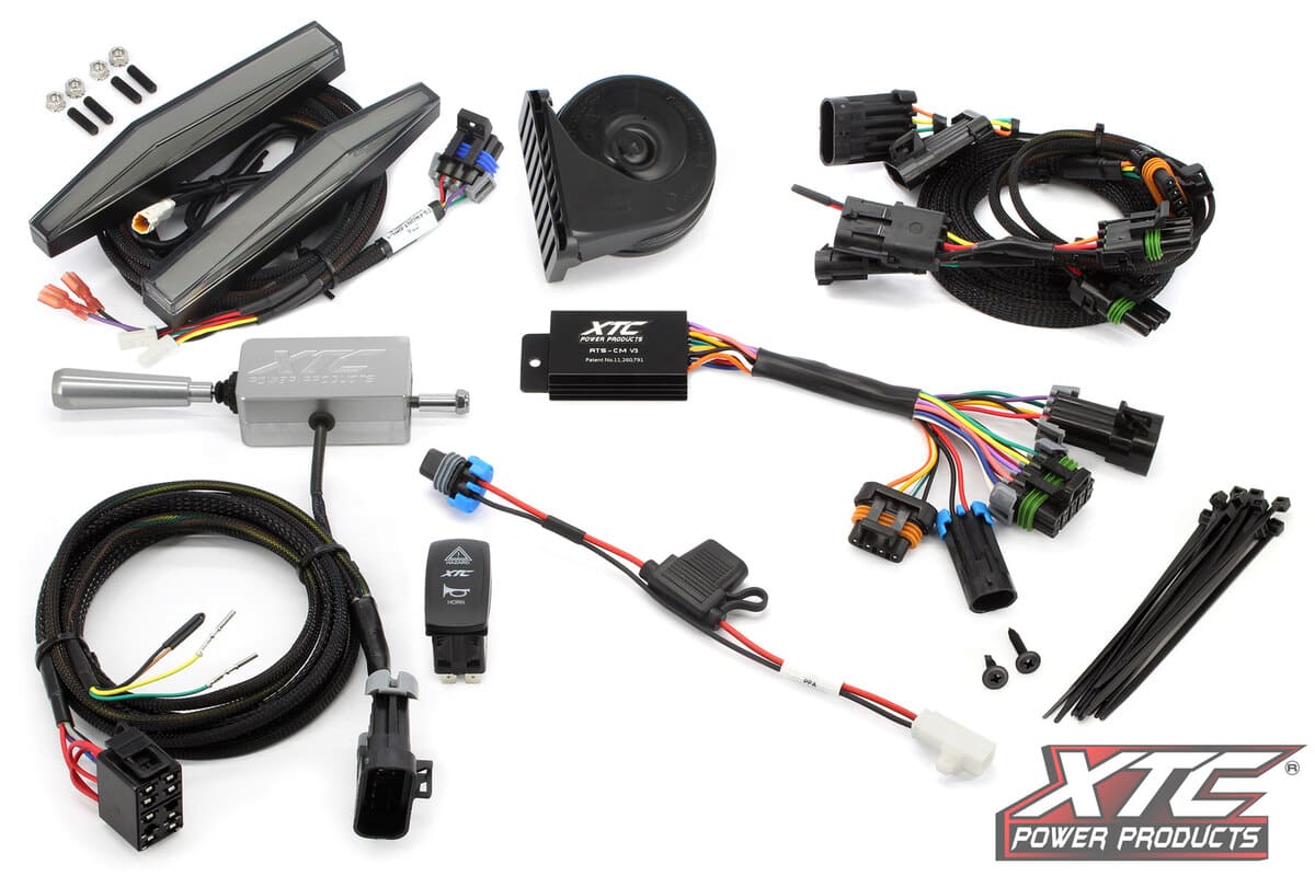 XTC '24-'26 Can-Am Maverick R Self-Canceling Turn Signal System w/ Billet Lever