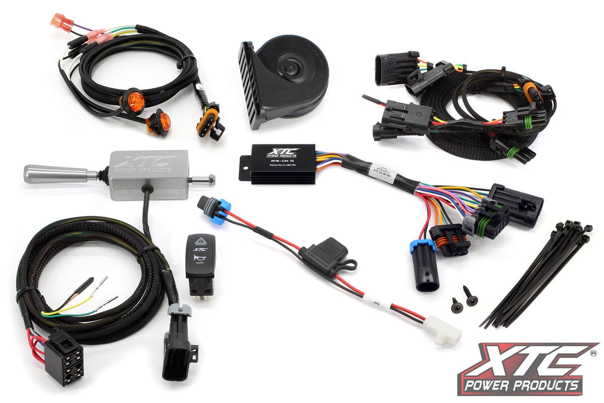 XTC '24-'26 Can-Am Maverick R Self-Canceling Turn Signal System w/ Billet Lever