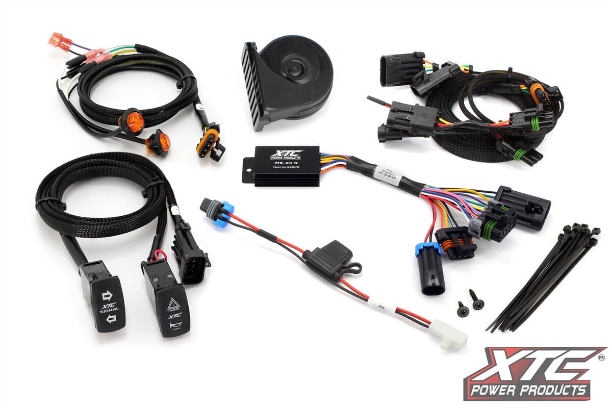 XTC '24-'26 Can-Am Maverick R Self-Canceling Turn Signal System w/ Horn