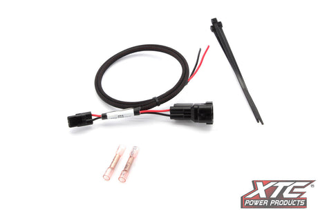 XTC '24-'26 CFMOTO UFORCE U10 Pro License Plate & Whip/Tail Light Power Harness