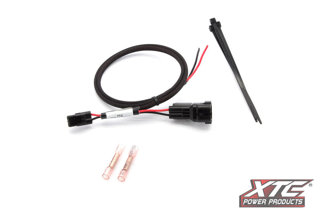 XTC '24-'26 CFMOTO UFORCE U10 Pro License Plate & Whip/Tail Light Power Harness