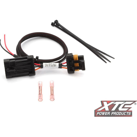 XTC '24-'26 Polaris RZR XP 1000 License Plate & Whip Lights Tail Light Power Harness