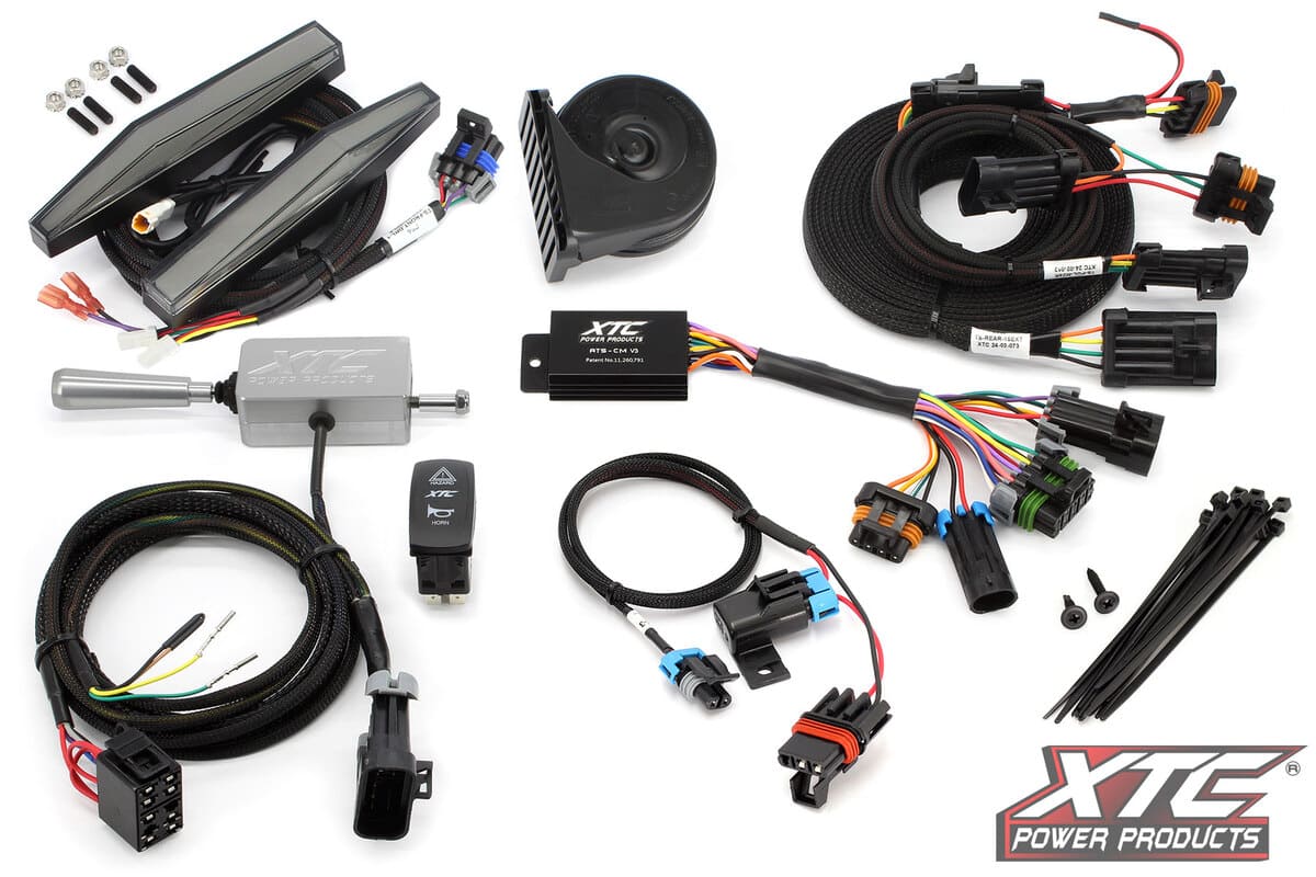 XTC '24-'27 Polaris Ranger XD 1500 Self-Canceling Turn Signal System w/ Billet Lever