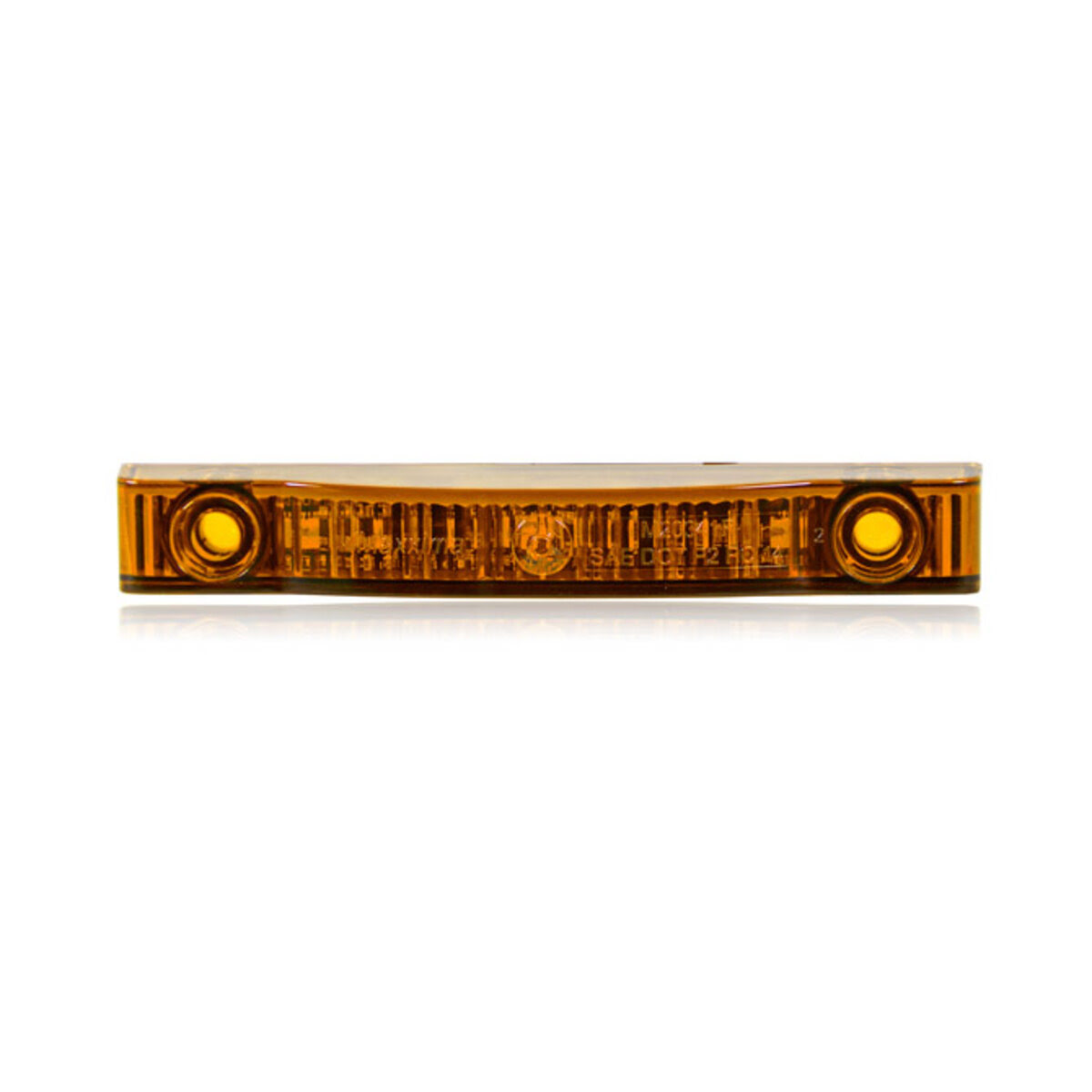 XTC 4" 7 LED Thin Line Amber Light Strip