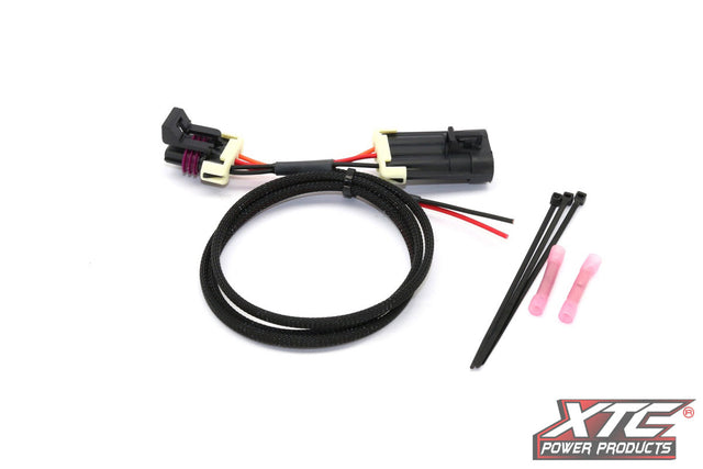 XTC Can-Am Maverick X3 License Plate, Whip & Tail Light Power Harness