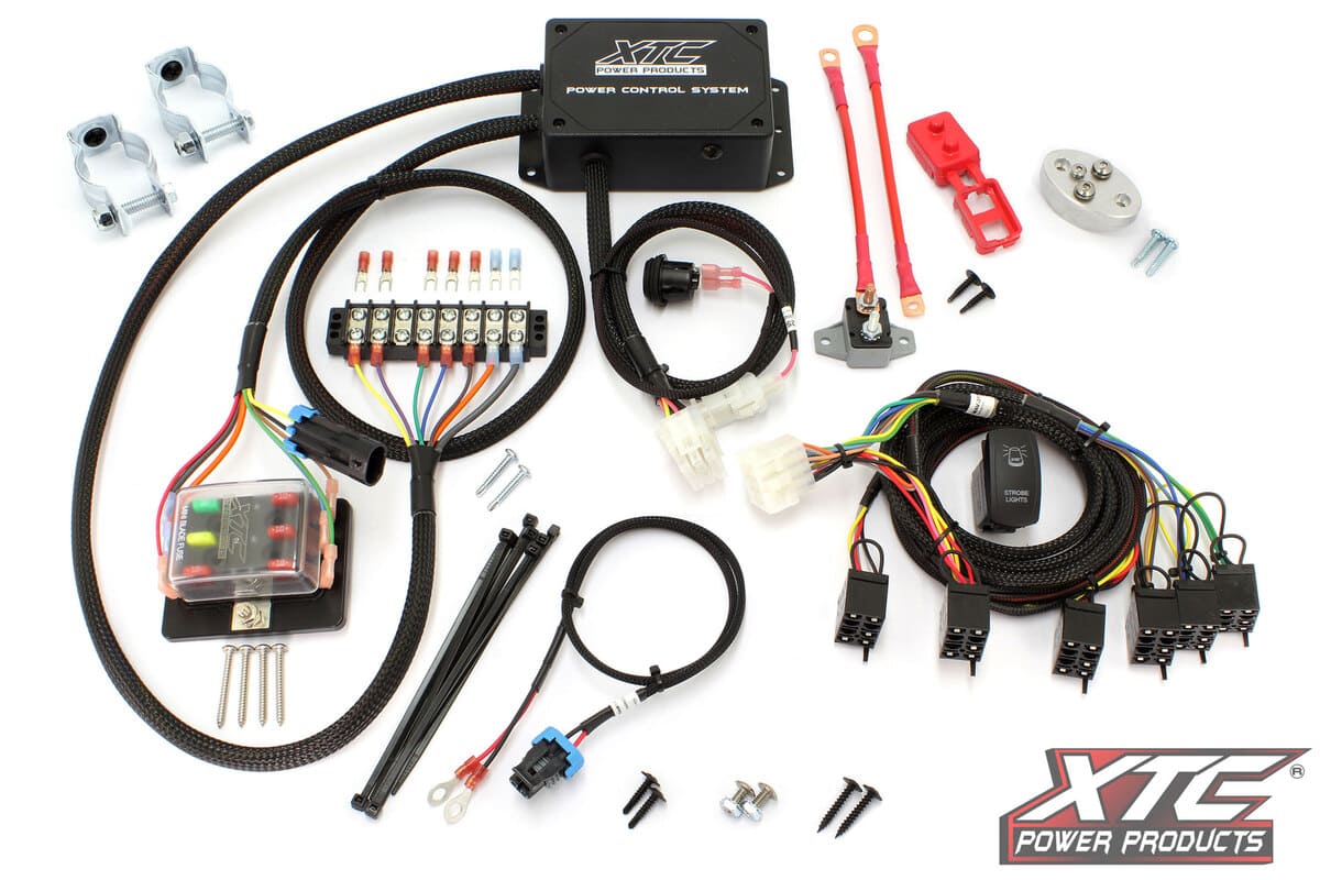 XTC Can-Am Maverick X3/R 6 Switch Power Control System w/ Strobe Lights Switch
