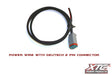 XTC Deutsch 3′ 2 Pin End on One Connector Power Wire