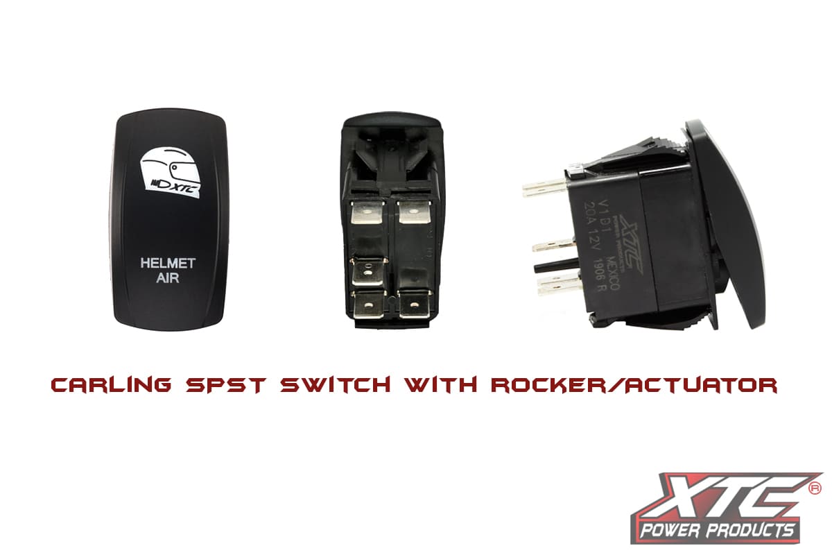 XTC Helmet Air Rocker Switch