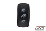 XTC High Low Heated Seats Rocker Switch Cover