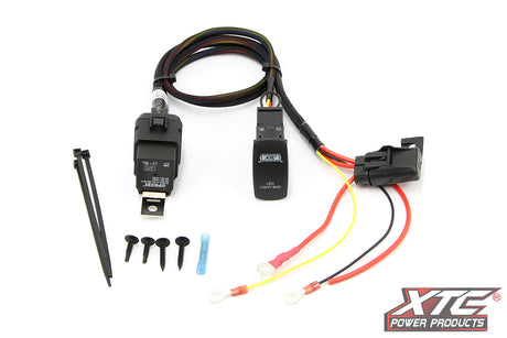 XTC High Power Accessory Wire Harness w/ LED Lit Switch