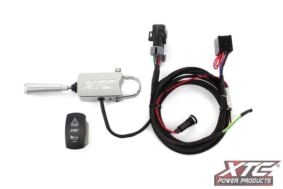 XTC Kawasaki KRX Self-Canceling Turn Signal System with Billet Lever