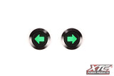 XTC LED Green Arrows Left & Right Turn Signal Dash Indicators