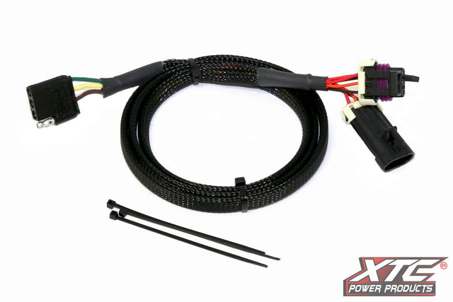 XTC Polaris Plug & Play 3 Way Connector to 4 Pin Trailer Light Adapter