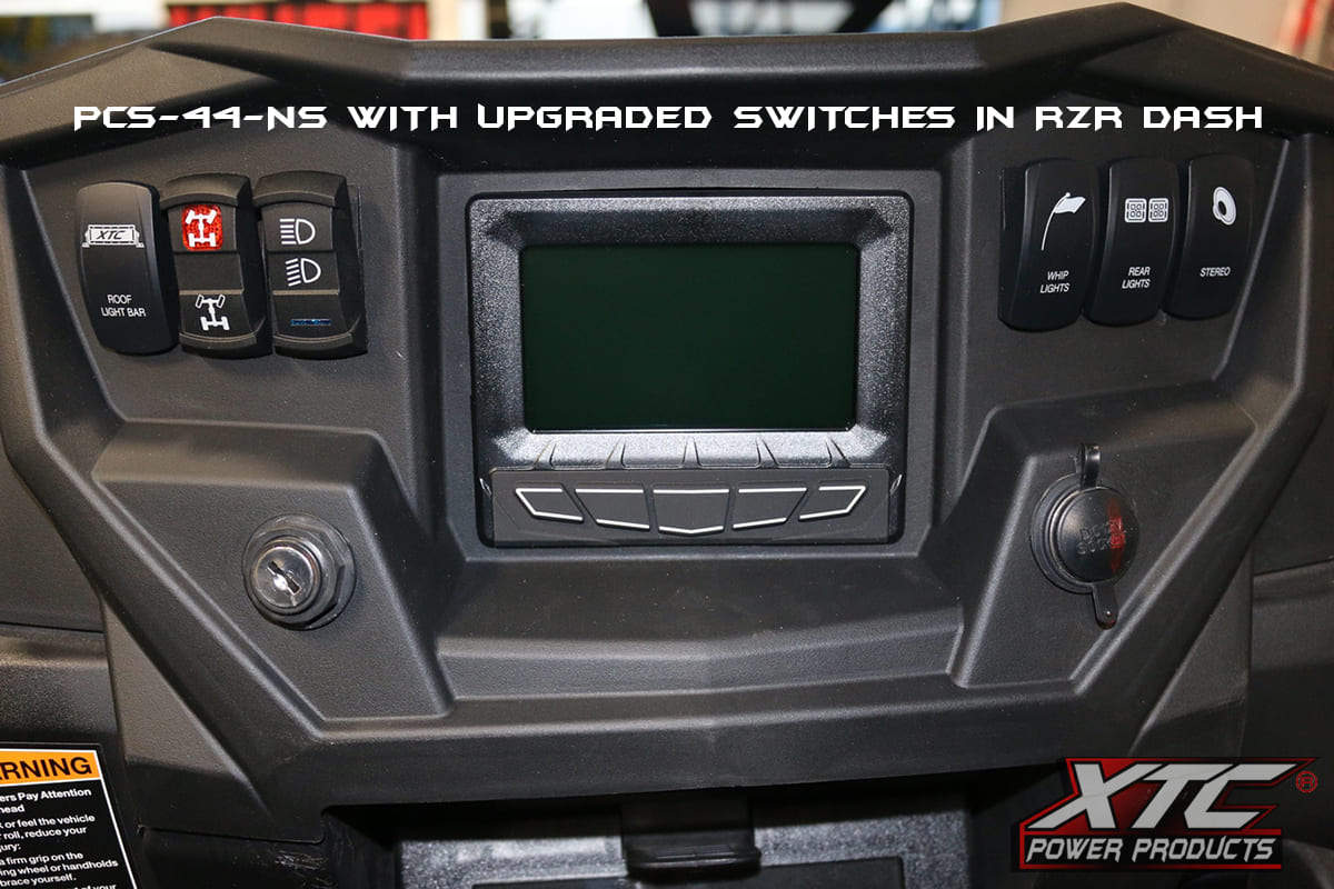 XTC Polaris RZR XP 1000/900 4 Switch Power Control System